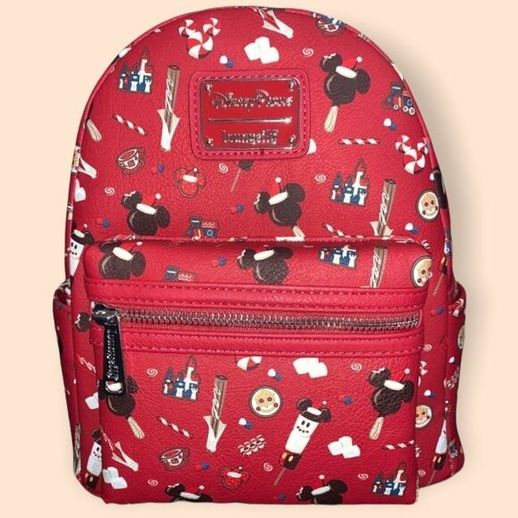 - ?Loungefly Disney Parks Exclusive Holiday Treats Mini backpack